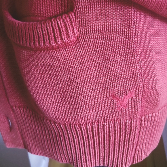American Eagle Prep Fit Button Down Sweater XS - Picture 5 of 12